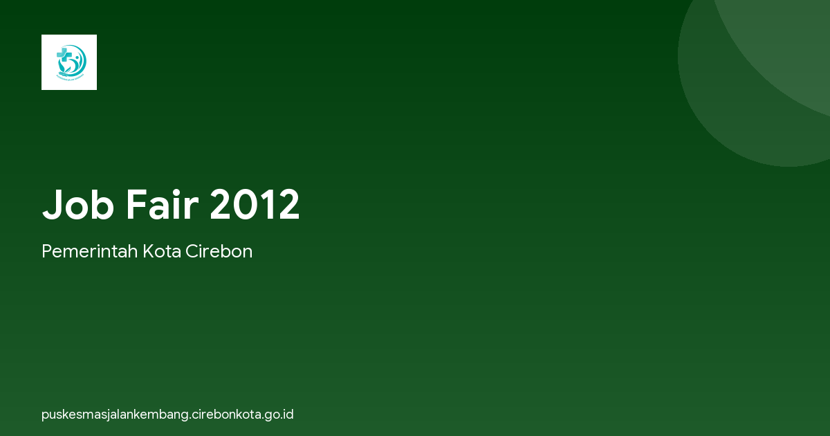 Job Fair 2012