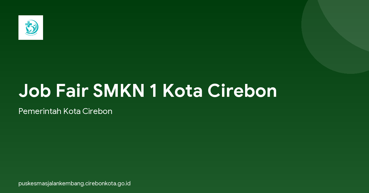 Job Fair SMKN 1 Kota Cirebon