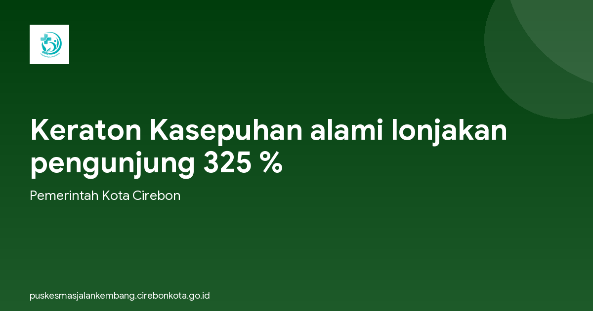 Keraton Kasepuhan alami lonjakan pengunjung 325 %