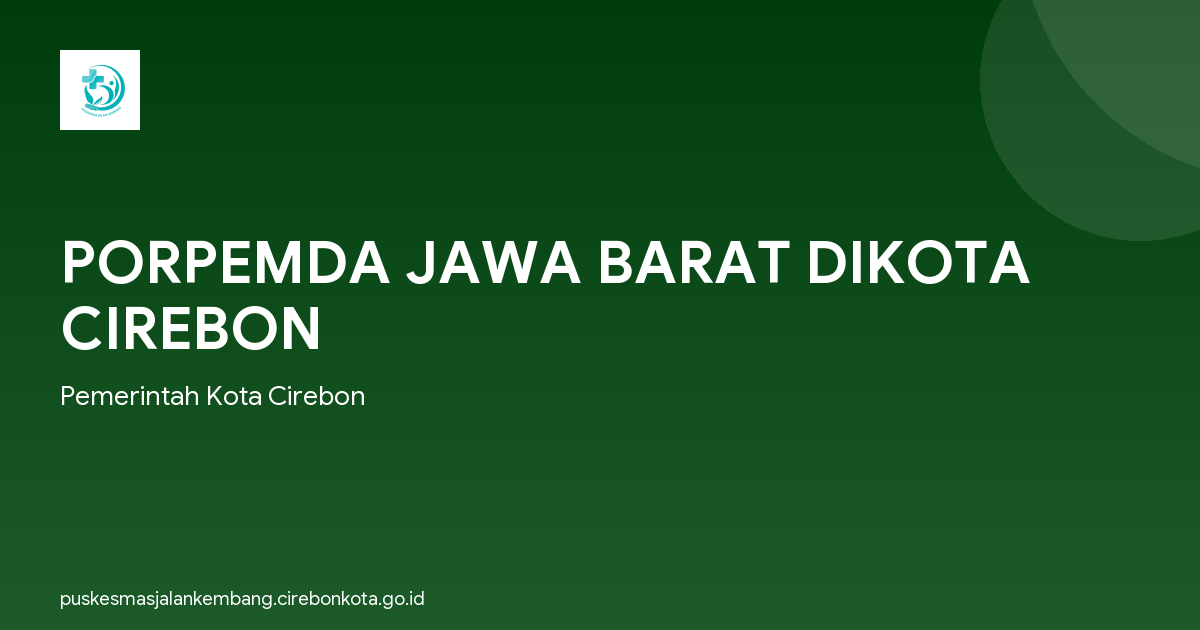 PORPEMDA JAWA BARAT DIKOTA CIREBON