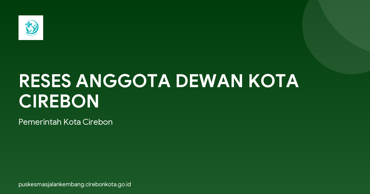 RESES ANGGOTA DEWAN KOTA CIREBON